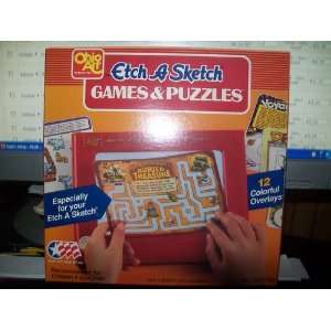  Etch a Sketch Games & Puzzles Pkg. Of 12 Toys & Games