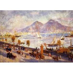   name Mount Vesuvio in the Morning, by Renoir PierreAuguste Home