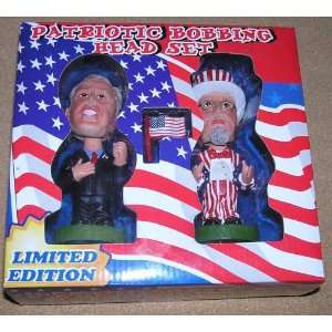  Patriotic Bobbing Head Set   Limited Edition Everything 