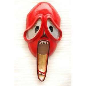   Decorative Masks   11 Red Scary Face   M215