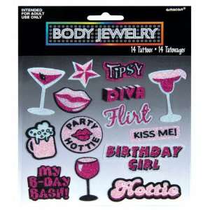  Lets Party By Amscan Birthday Girl Body Jewelry 