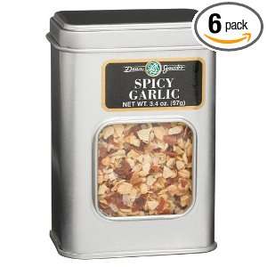 Dean Jacobs Spicy Garlic, 3.4 Ounce Tins Grocery & Gourmet Food