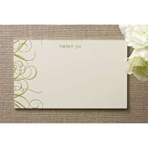  Tendril   Standard Personalized Stationery by Obla 