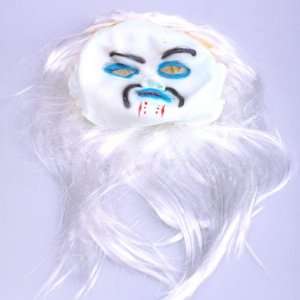    Halloween White Hair Witch Mask Terrible Vampire Toys & Games