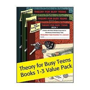  Theory for Busy Teens 1 3 Value Pack Musical Instruments