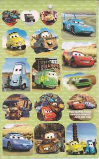 Disney Cars Birthday Party Card Favour 82 Stickers Book  