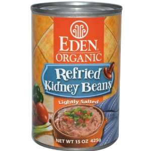 Organic Refried Kidney Beans, 15 oz (425 g)  Grocery 