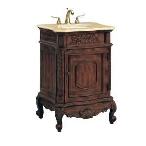  Primrose (single) 26 Inch Traditional Chestnut Bathroom 