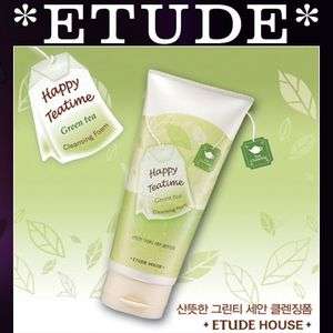 ETUDE HOUSE]Happy Tea Cleansing Foam Green Tea   120ml  