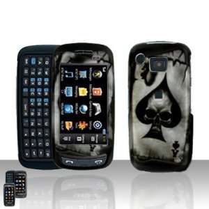  New Black Spade Skull Samsung Impression A877 Cell Phone 