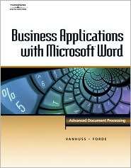 Business Applications with Microsoft Word Advanced Document 