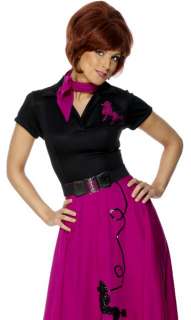 Retro 50s Party Poodle Skirt Dress Sock Hop Costume 5020570692325 