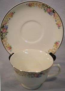 Vintage 1930s Taylor Smith Taylor China CUP & SAUCER  