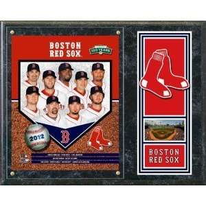 Boston Red Sox 2012 Team Plaque