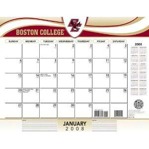  Boston College Eagles 2008 Desk Calendar Sports 