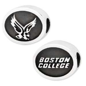 Boston College Eagles Bead/Sterling Silver