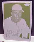 09 Topps T 206 Jackie Robinson Printing Plate Card 1/1
