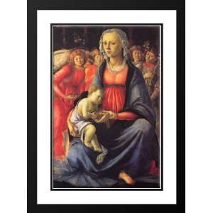 Botticelli, Sandro 19x24 Framed and Double Matted The Virgin and Child 