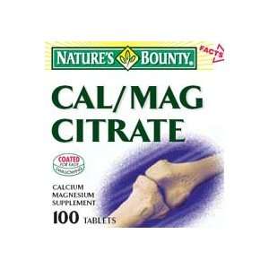   Magnesium Citrate Tablets, by Natures Bou