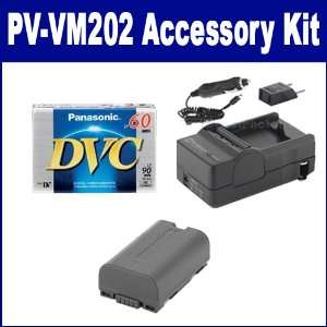  Panasonic PV VM202 Camcorder Accessory Kit includes SDM 