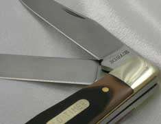 Schrade Knives Old Timer Bearhead Trapper 96OT Knife  