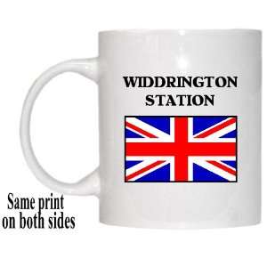  UK, England   WIDDRINGTON STATION Mug 
