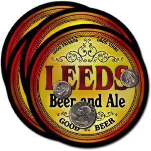  Leeds , WI Beer & Ale Coasters   4pk 