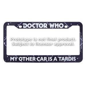  Who My Other Car is a TARDIS License Plate Frame Case Automotive