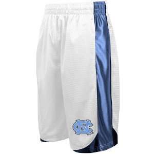   Tar Heels (UNC) White Vector Workout Shorts