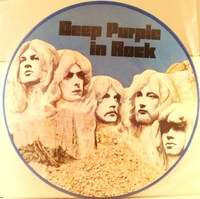 Deep Purple In Rock Czech Picture Disc Album W/O PS RARE1970 Limited 