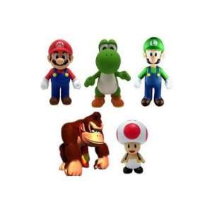  Super Mario 4 Tanooki Mario Figures Toys & Games