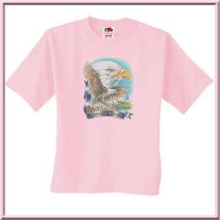 Majestic Wings American Bald Eagle Shirts S 2X,3X,4X,5X  
