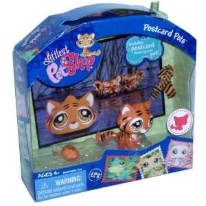   Head Pet Figure Gift Set #905   Tiger with Mouse Toy, Scarf and