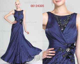 eDressit 2012 Elegant Blue Wedding Dress Party Prom Gown UK 6 20 