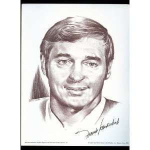  1974 Frank Mahovlich Montreal Canadiens Lithograph Sports 