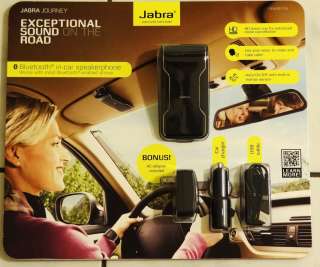 Jabra JOURNEY Bluetooth In Car Speakerphone Speaker Vehicle Black 