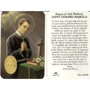  St. Gerard Majella Prayer Card (RCC 58E)