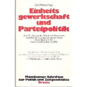   ZUM 75. JAHRESTAG DER MANNHEIMER  Erich (Hrsg.) Matthias Books