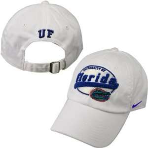  Nike Florida Gators White Max Twill Hat