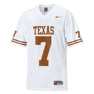    Texas Longhorns #7 Football Twill Jersey (White)