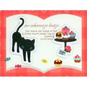  kitty Post it bookmark stickers cupcakes Toys & Games