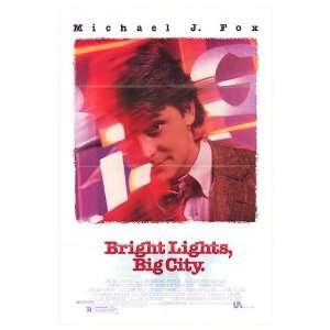  Bright Lights, Big City Original Movie Poster, 27 x 40 