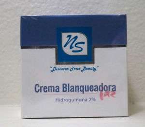 NS Whitening cream Blanqueadora crema 2% Hydroquinone  