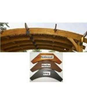   Sonoma   Lattice Roof w/16 Panels   Redwood