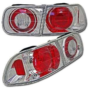  Honda Civic 2Dr Tail Lights Chrome Crystal Altezza Taillights 