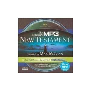  Listeners New Testament NIV [ CD] Max McLean Books