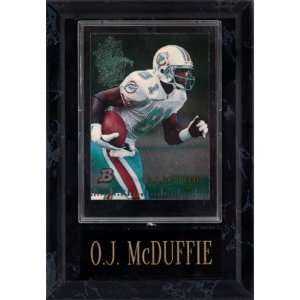  O.J. McDuffie 1994 Bowman #232 Card Plaque Sports 