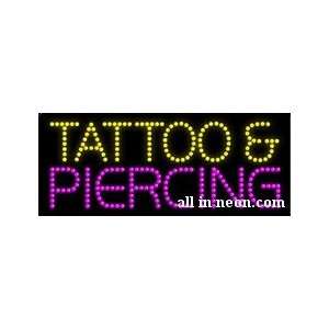  Tattoo & Piercing Business LED Sign Health & Personal 