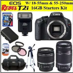  Canon EOS Rebel T2i 18 MP CMOS APS C Digital SLR Camera 