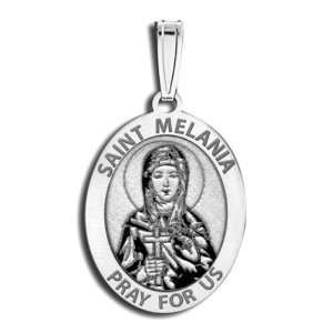  Saint Melania Oval Medal Jewelry
